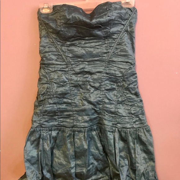 BCBG teal dress - Picture 1 of 5